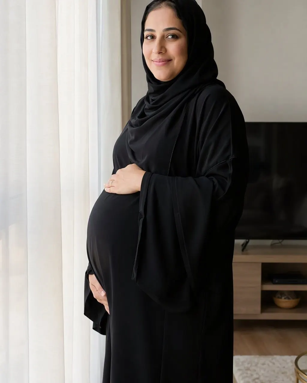 بوز تصوير حامل بستايل الورود مع ابتسامة للكاميرا
